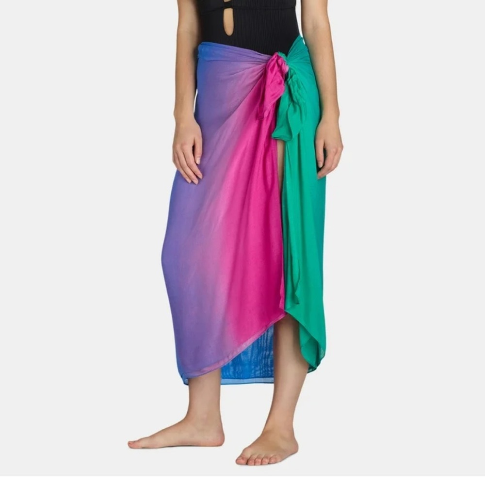 Colorful Print Sarong or Pareo one size